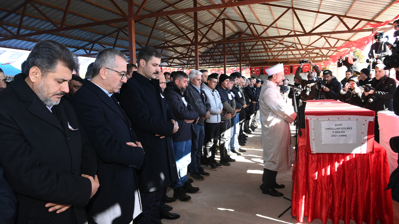 Şehit Gülmez’in Naaşı Toprağa Verildi