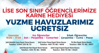 Üniversite sınavına hazırlanan öğrencilere Onikişubat Belediyesi’nden moral hediyesi