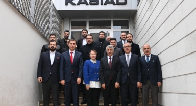 Ünlüer ve Güngör’den KASİAD ve MÜSİAD’a Ziyaret