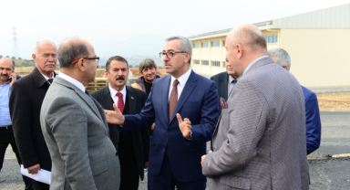 Vali Ünlüer ve Başkan Güngör, KSÜ’de Ziyaret ve İncelemelerde Bulundu