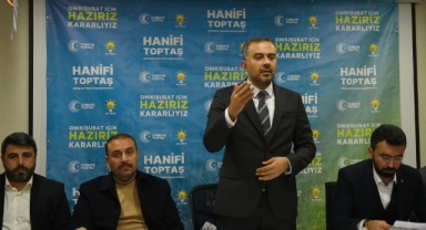 AK Parti Onikişubat Belediye Başkan Adayı… Toptaş; “Daha Yaşanabilir Onikişubat İçin Gecemizi Gündüzümüze Katacağız”