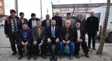 Başkan Adayı Toptaş, Piri Reis Mahallesi’nde Esnaf ve Vatandaşlarla Buluştu