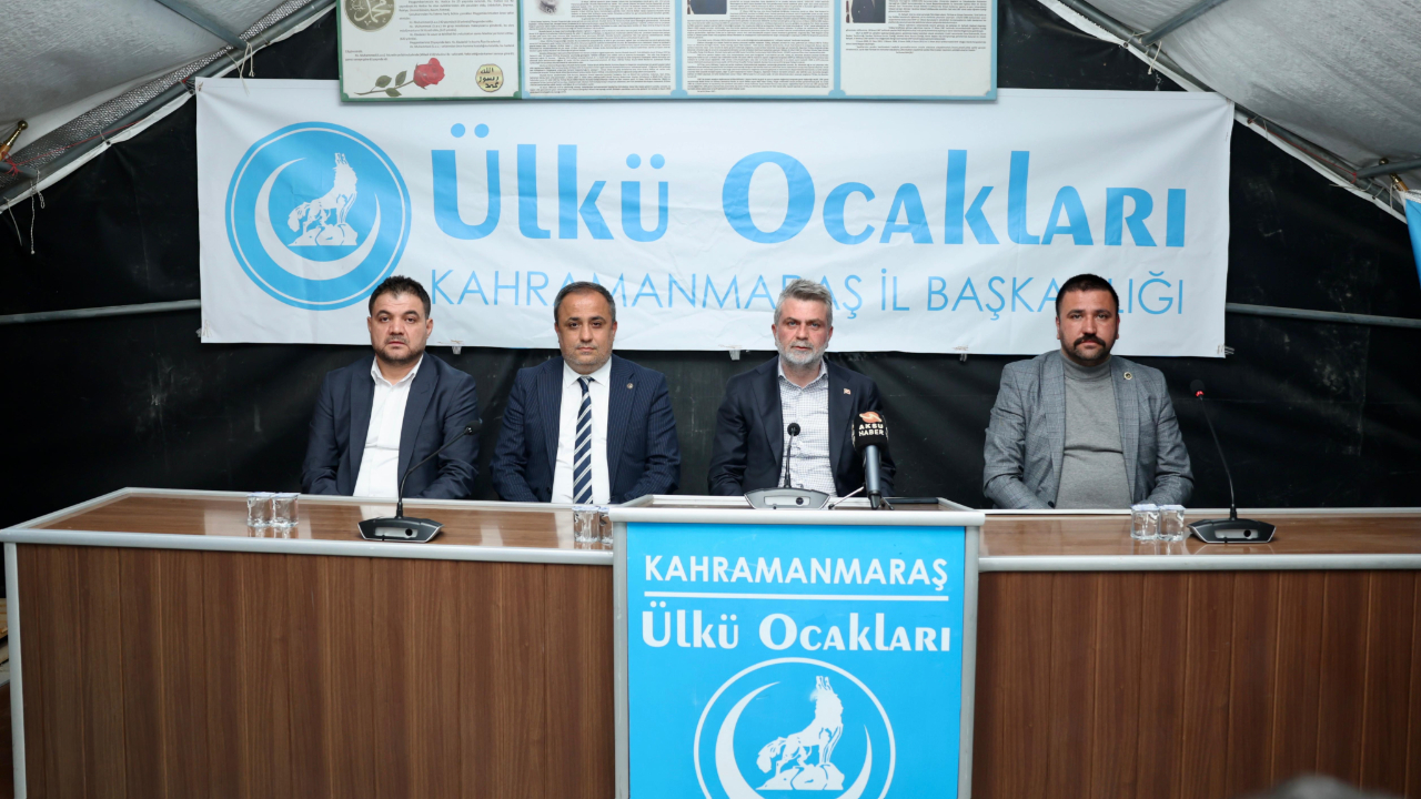 CUMHUR İTTİFAKI KAHRAMANMARAŞ BELEDİYE BAŞKAN ADAYI FIRAT GÖRGEL ÜLKÜ OCAKLARI KAHRAMANMARAŞ İL BAŞKANLIĞINI ZİYARET ETTİ.