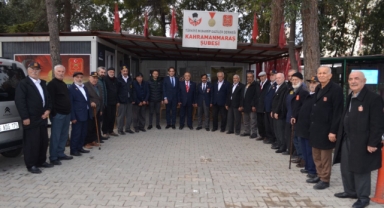 İYİ PARTİ DULKADİROĞLU BELEDİYE BAŞKAN ADAYI CAN, KIBRIS GAZİLERİNİ ZİYARET ETTİ