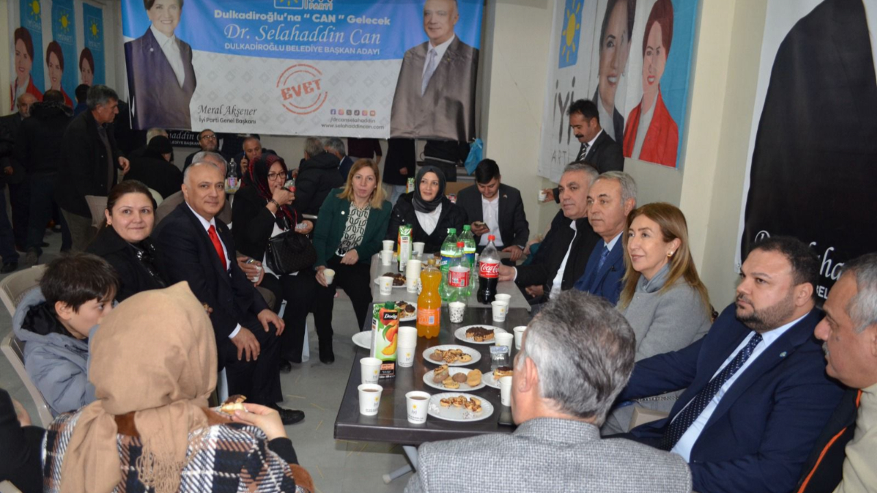 İYİ PARTİ DULKADİROĞLU SEÇİM OFİSİ AÇILDI
