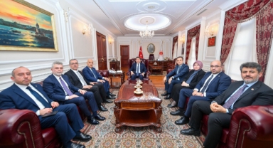Kahramanmaraş Heyetinden Sağlık ve Adalet Bakanlarına Ziyaret