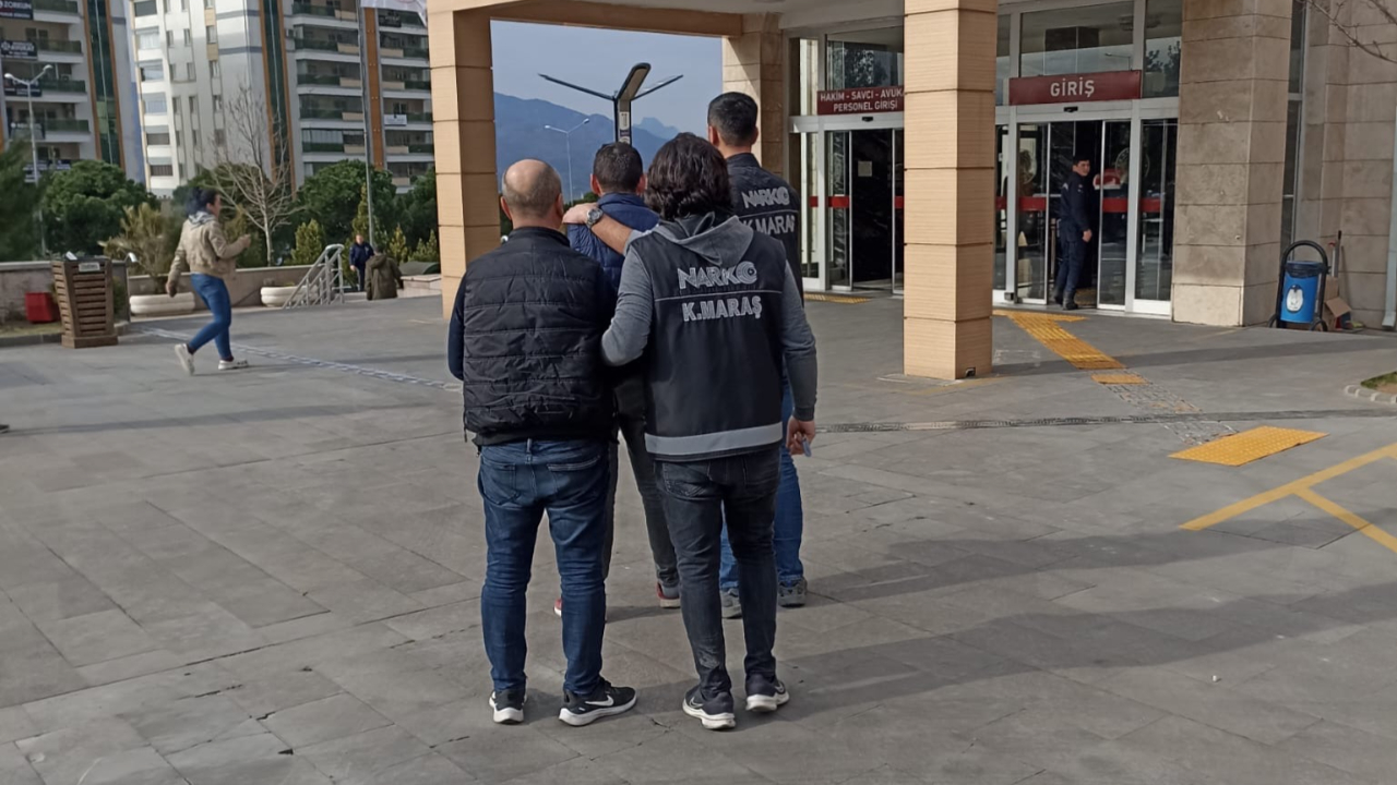 Kahramanmaraş’ta uyuşturucan 2 kişi tutuklandı
