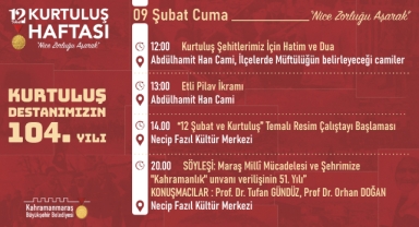 Kurtuluş’un 104. Yılında Çeşitli Etkinlikler Düzenlenecek
