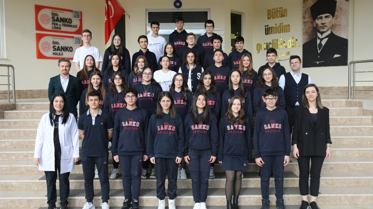 SANKO OKULLARI’NIN 12 PROJESİ TÜBİTAK BÖLGE FİNALLERİNE GİDİYOR