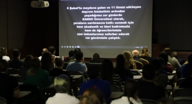 -SANKO ÜNİVERSİTESİ’NDE 6 ŞUBAT DEPREMLERİ ANMA PROGRAMI DÜZENLENDİ