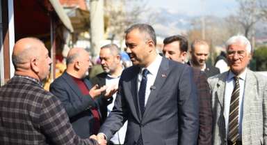 Başkan Adayı Toptaş, Vatandaşlarla Bir Araya Gelmeyi Sürdürüyor