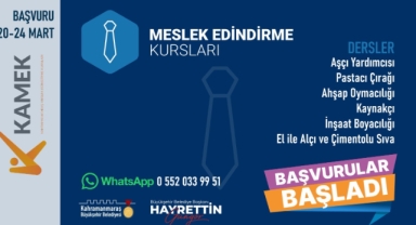 Büyükşehir’in Meslek Edindirme Kurslarına Başvurular Başladı