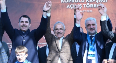 ÇEKMEKÖY-TAŞDELEN -ALEMDAĞ KÖPRÜLÜ KAVŞAĞI AÇILDI