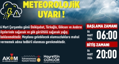 Güneybatı İlçelerinde Sağanak Yağış Uyarısı!