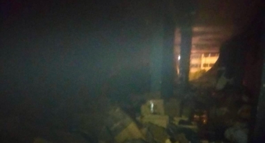 Kahramanmaraş’ta işyeri yangını korkuttu