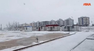 Kahramanmaraş'ta kar yağışı etkili oldu