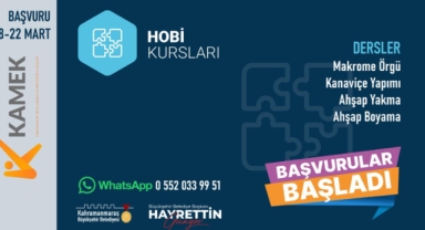 KAMEK’in Yeni Atölyeleri Katılımcılarını Bekliyor