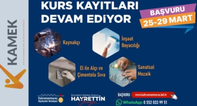 KAMEK Yeni Kursiyerlerini Bekliyor