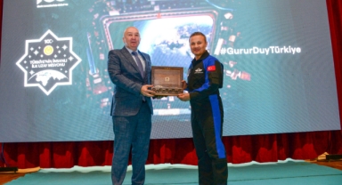 Sanayi ve Teknoloji Bakanı Mehmet Fatih Kacır ve İlk Astronotumuz Alper Gezeravcı KSÜ’de Gençlerle Buluştu