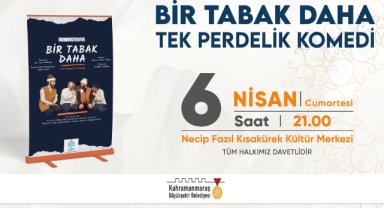 “Bir Tabak Daha” Tiyatroseverler İçin Sahne Alacak