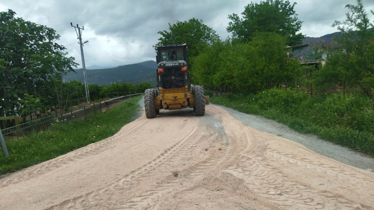 Büyükşehir, Andırın’ın Ulaşım Altyapısını İyileştiriyor