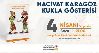 Hacivat Karagöz Gösterisi Minikler İçin Sahne Alacak