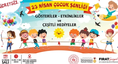 Haydi Çocuklar 23 Nisan Şenliğine!