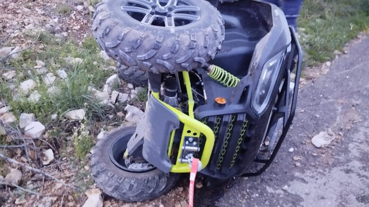 Kahramanmaraş’ta ATV kazasında 13 yaşındaki çocuk öldü