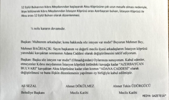 MEHMET BAĞRIAÇIK'A TEŞEKKÜRLER