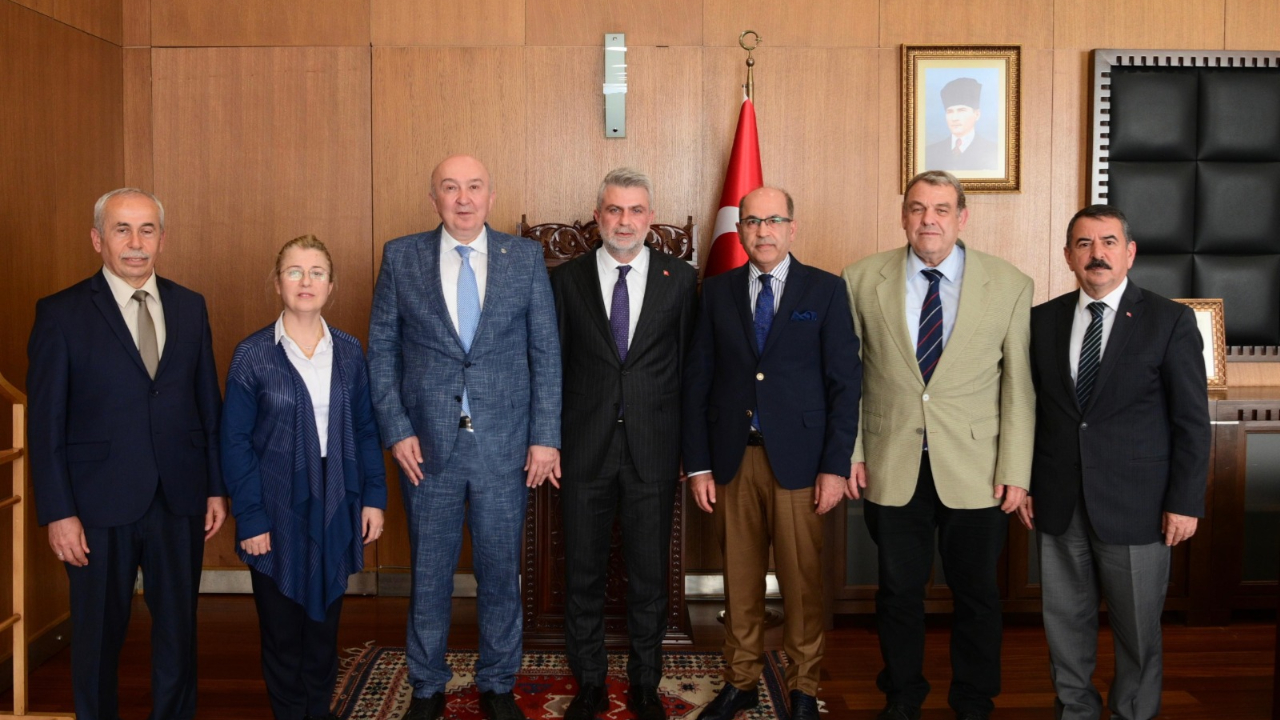 Rektör Yasım’dan Fırat Görkem’e Hayırlı Olsun Ziyareti