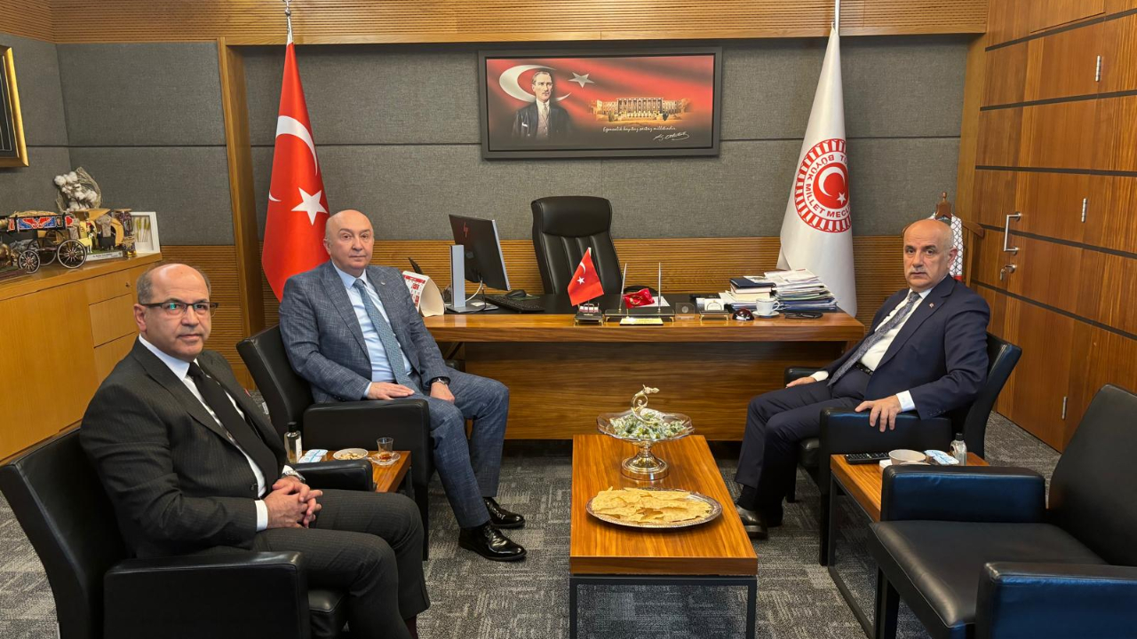 Rektör Yasım’dan Kahramanmaraş Milletvekillerine TBMM’de Ziyaret