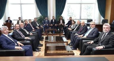 Şehir Protokolünden Başkan Görgel’e Hayırlı Olsun Ziyareti