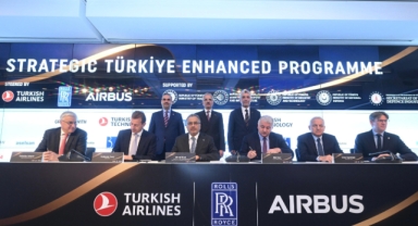 TÜRK HAVA YOLLARI -AİRBUS- ROLLS-ROYCE ARASINDA TARİHİ İŞBİRLİĞİ