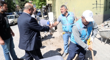 BAŞKAN AKPINAR, ÇALIŞMALARI YERİNDE İNCELEDİ