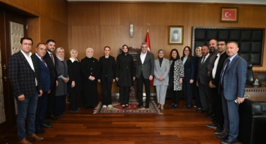 Başkan Görgel, Genel Başkan Yardımcısı Kaya’yı Ağırladı
