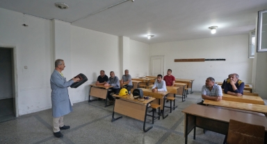 Büyükşehir, KAMEK’te İnşaat Sektörüne Nitelikli İş Gücü Kazandırıyor