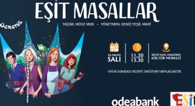 “Eşit Masallar” Gösteri Minik İzleyicilerinin Karşısına Çıkacak