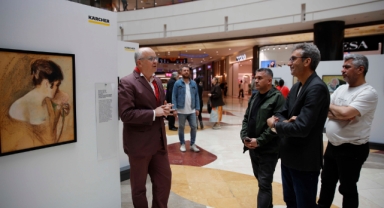 “İLK TÜRK KADIN RESSAMLARDAN MİHRİ” SERGİSİ SANKO PARK’TA