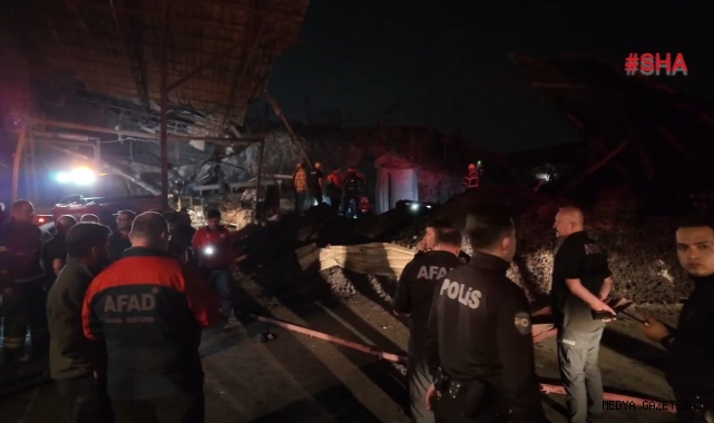 KAHRAMANMARAŞ'TA FABRİKADA KORKUTAN PATLAMA: 3 YARALI
