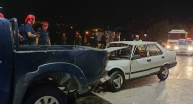 Kahramanmaraş’ta pikap ile otomobil çarpıştı: 4 yaralı