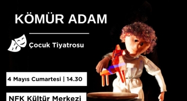 “Kömür Adam” Minik İzleyicilerini Bekliyor
