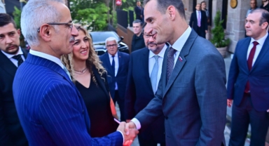 BAKAN URALOĞLU, SLOVENYA MİLLİ GÜNÜ RESEPSİYONU’NDA KONUŞTU