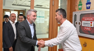 Başkan Görgel, Büyükşehir Personelleriyle Bayramlaştı