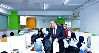 Başkan Toptaş’tan YKS öncesinde öğrencilere moral ve motivasyon ziyareti