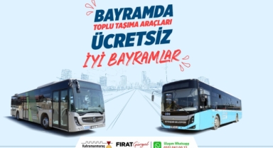 Belediye ve Özel Halk Otobüsleri Bayramda Ücretsiz Ulaşım Hizmeti Verecek