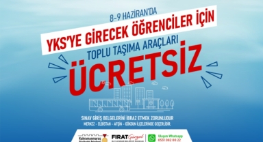 Büyükşehir’den YKS Adaylarına Ücretsiz Ulaşım