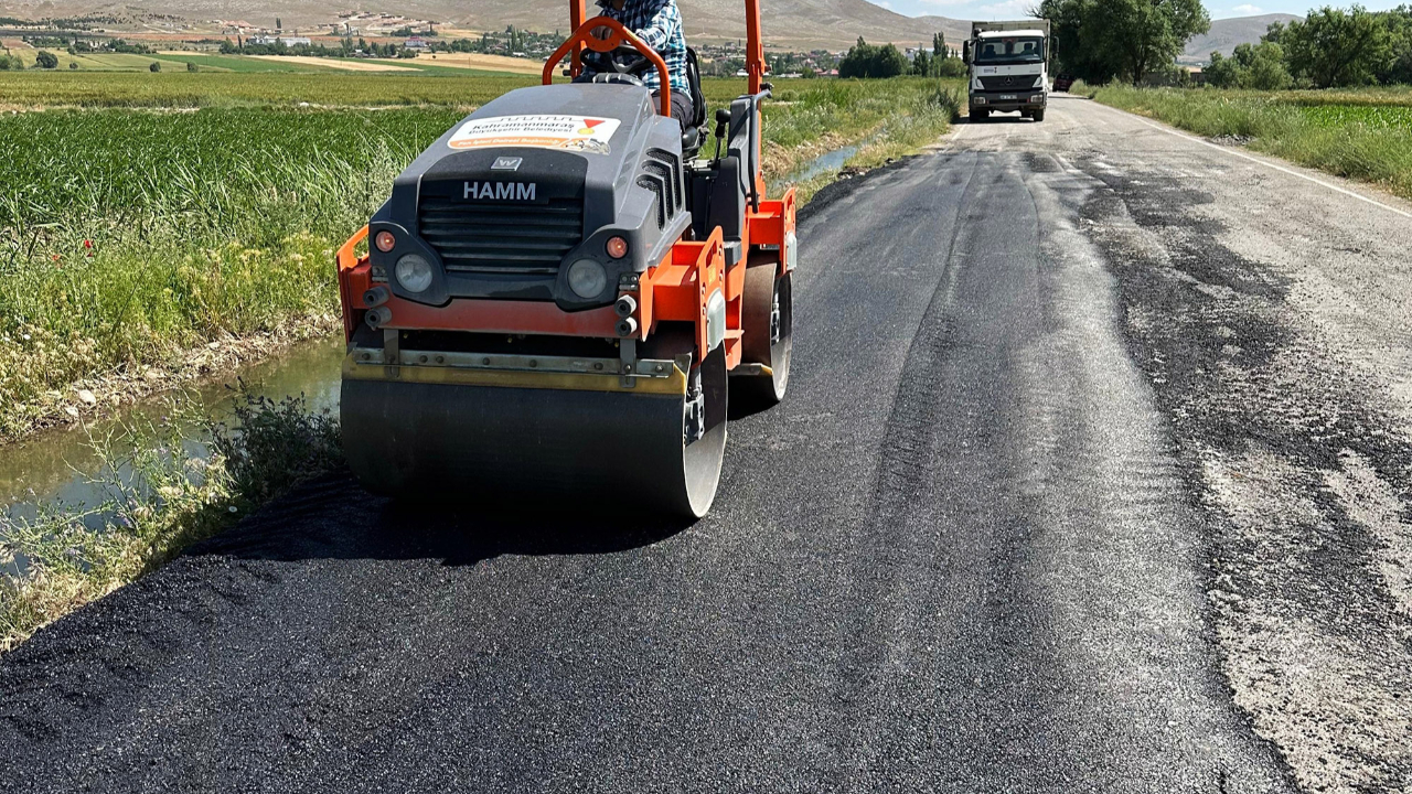 Büyükşehir, Göksun – Elbistan Bağlantı Yolunu Bakıma Aldı
