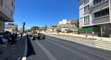 DULKADİROĞLU’NDAN ASLANBEY MAHALLESİ’NDE ASFALT ÇALIŞMASI