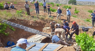Ekinözü’nde kadın kuyuya düştü son anda kurtarıldı