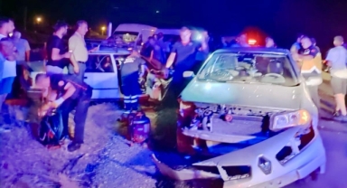 Göksun’da iki otomobil çarpıştı: 1’i ağır 2 yaralı